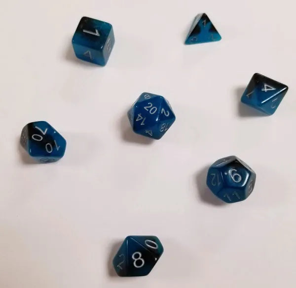 OD RPG Glow In Dark Deep Ocean RPG Dice