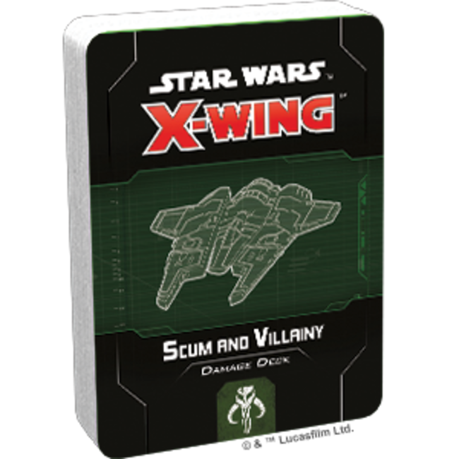 SW xwing Scum & Villianny damage deck