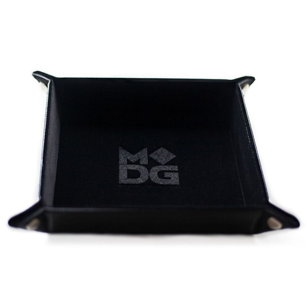 10x10 Black Velvet Dice Tray