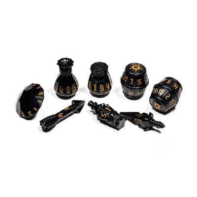 Polyhero Rogue Nightshade Dice