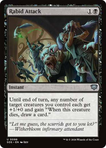 Rabid Attack [Secrets of Strixhaven]