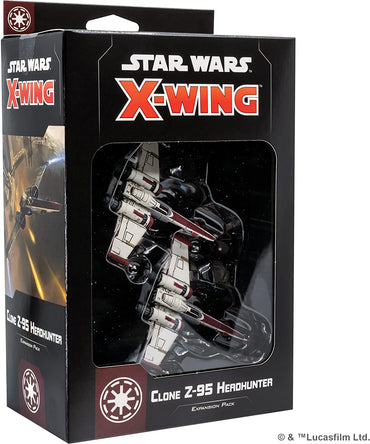 Atomic Mass Games Star Wars X-Wing 2nd Ed: Clone Z-95 Headhunter Expansion Pack