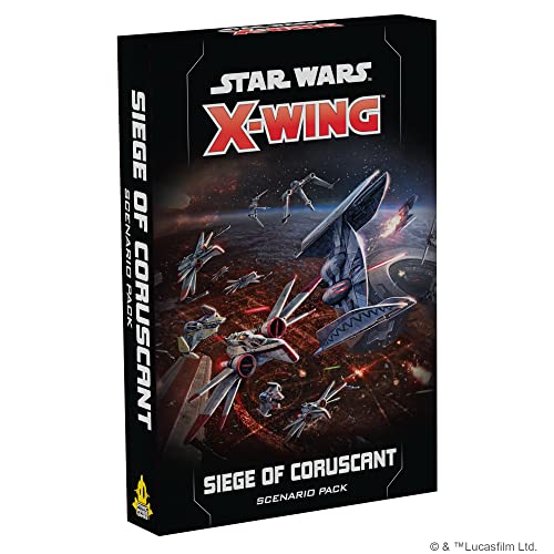 Atomic Mass Games Star Wars X-Wing 2.0: Siege Of Coruscant Scenario Pack