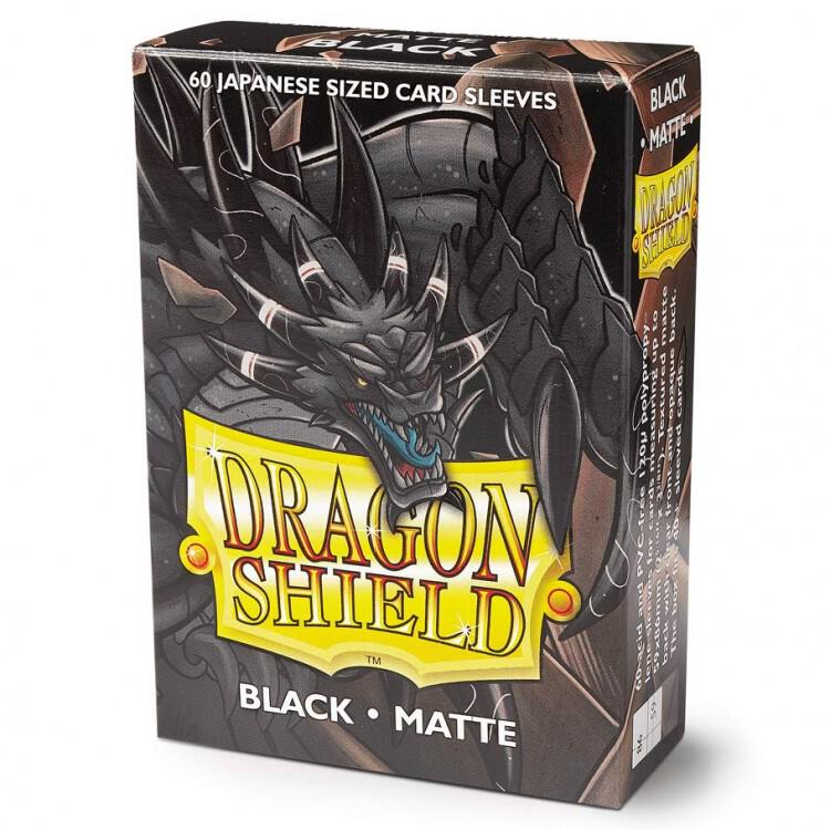 Deck Protector: Japanese: Matte: Black (60)