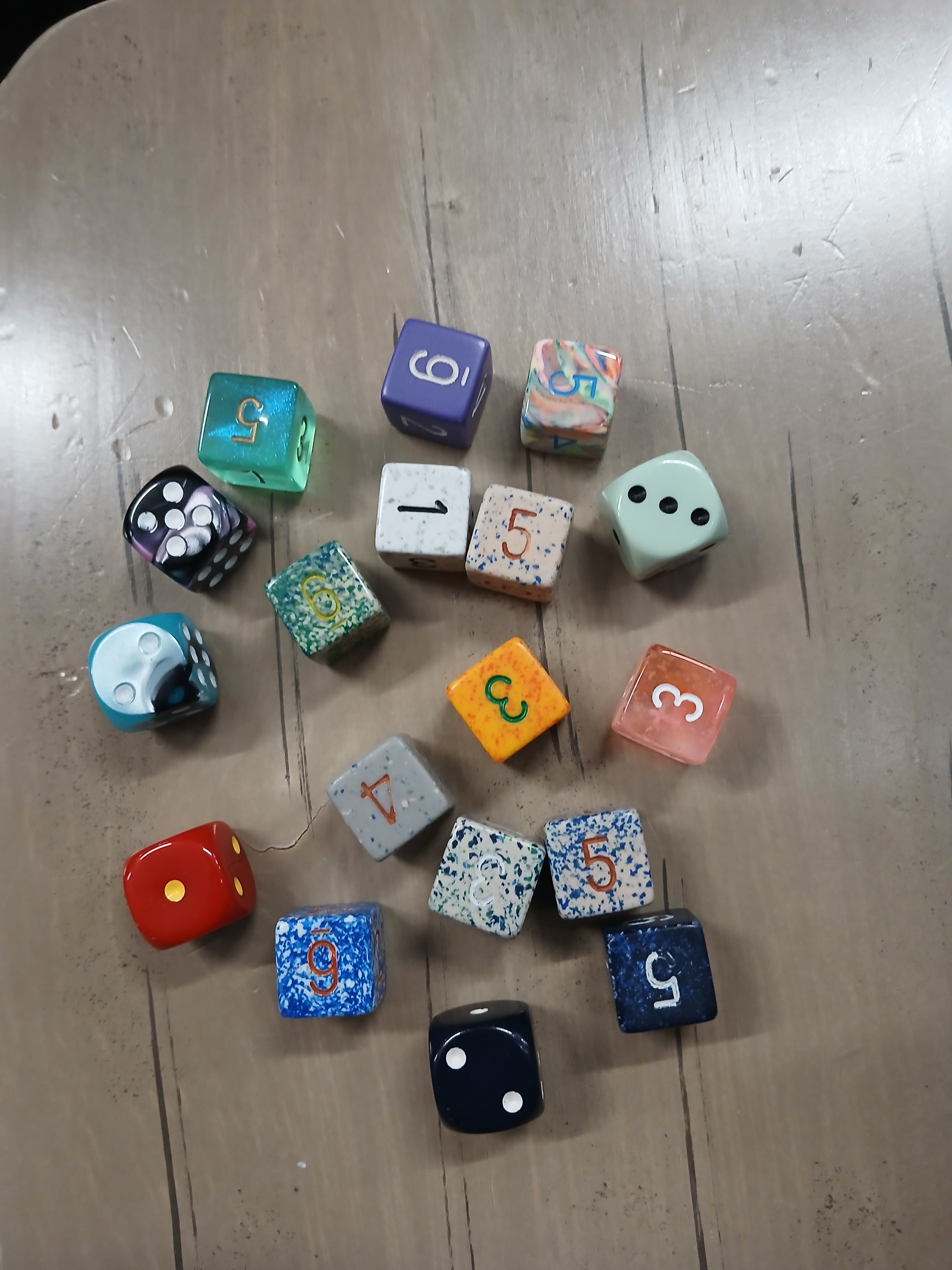 Asst. 16mm Chessex D6