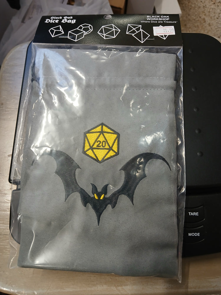BOW Dice Bag Bat d20
