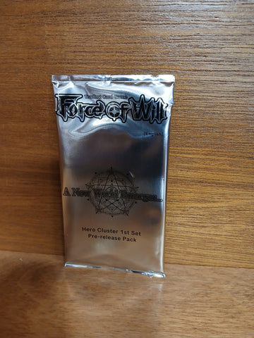 Force of Will Hero Cluster A New World Emerges Pre-release Pk