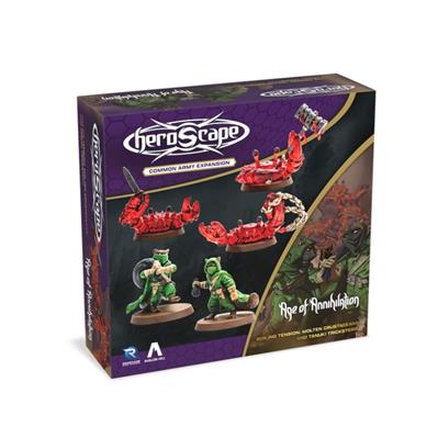 Heroscape: Molten Crustaceans And Tanuki Tricksters Army Expansion