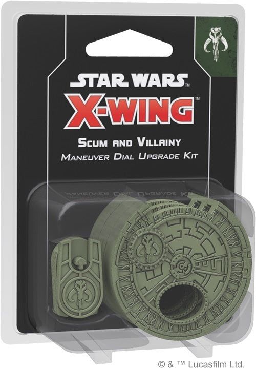 Fantasy Flight Games Star Wars X-Wing 2E: Scum And Villainy Maneuver Dial Upgrade Kit