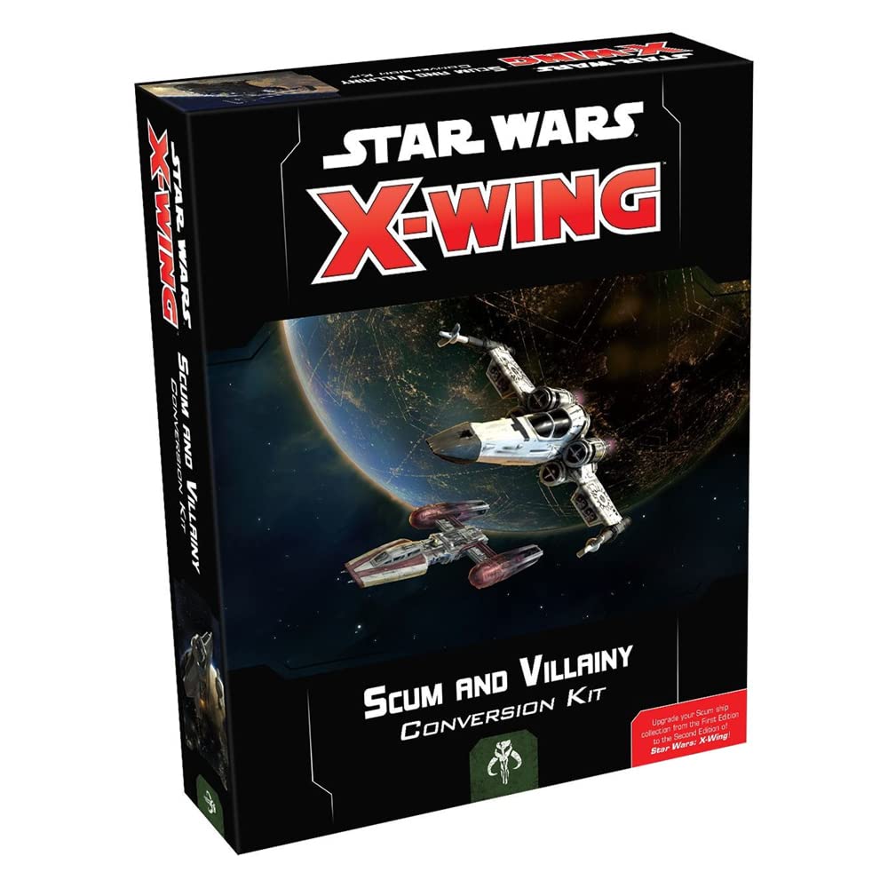 Atomic Mass Games Star Wars: X-Wing Second Edition Scum And Villainy Conversion Kit