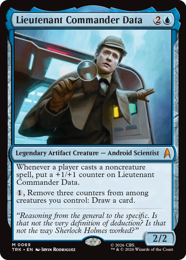 Lieutenant Commander Data [Star Trek]