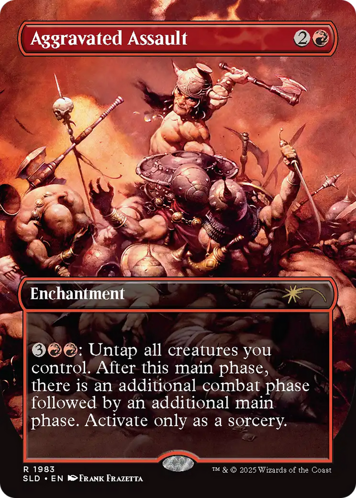 Aggravated Assault (1983) (Rainbow Foil) [Secret Lair Drop Series]