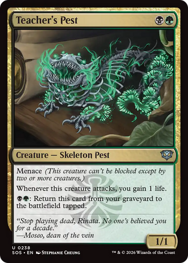 Teacher's Pest [Secrets of Strixhaven]