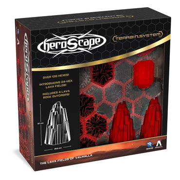 Heroscape: The Lava Fields Of Valhalla Terrain Expansion - EN