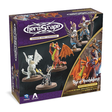 Heroscape Greatbow Archers And Scions Of Icaria Army Expansion Painted