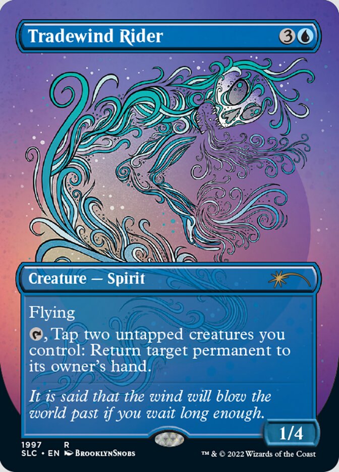 Tradewind Rider (Borderless) [Secret Lair Countdown Kit]