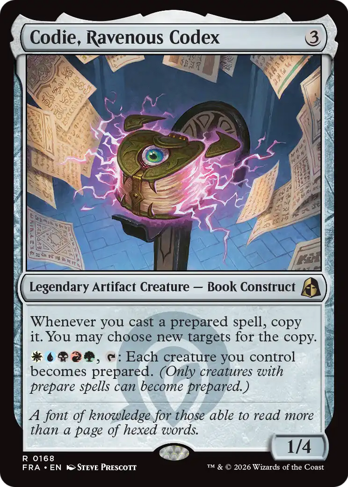 Codie, Ravenous Codex [Reality Fracture]