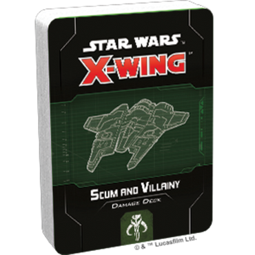 SW xwing Scum & Villianny damage deck