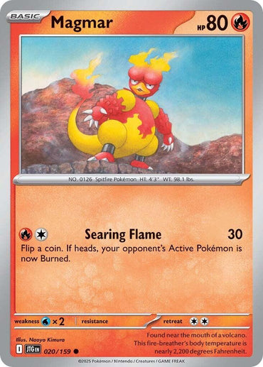 Magmar (020/159) [Scarlet & Violet: Journey Together]
