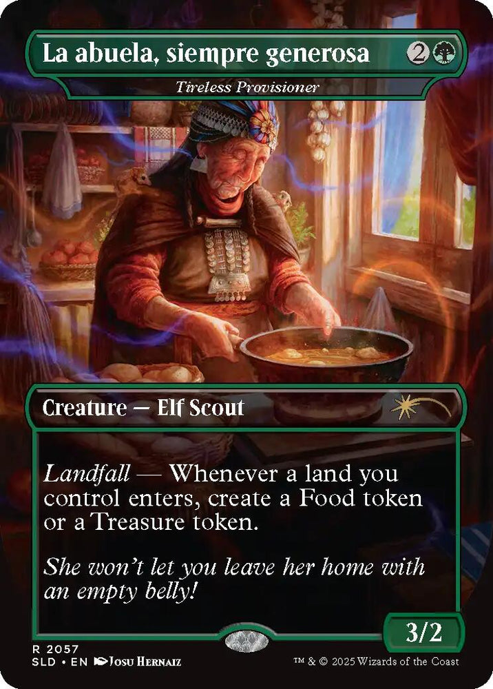 La abuela, siempre generosa - Tireless Provisioner [Secret Lair Drop Series]
