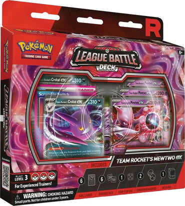 League Battle Deck (Team Rocket's Mewtwo ex) - Limit of 1 per customer per day