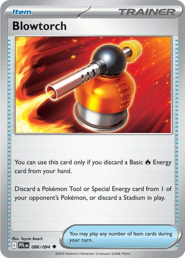 Blowtorch (086/094) [Mega Evolution: Phantasmal Flames]