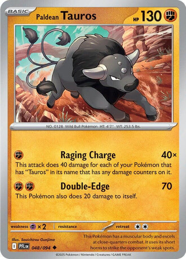 Paldean Tauros (048/094) [Mega Evolution: Phantasmal Flames]