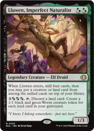 Lluwen, Imperfect Naturalist [Lorwyn Eclipsed]