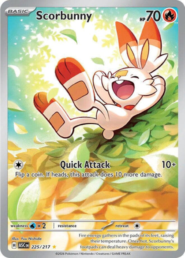 Scorbunny (225/217) [Mega Evolution: Ascended Heroes]