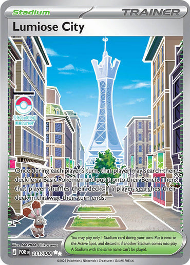 Lumiose City (111/088) [Mega Evolution: Perfect Order]