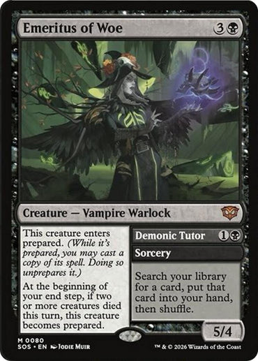 Emeritus of Woe [Secrets of Strixhaven]