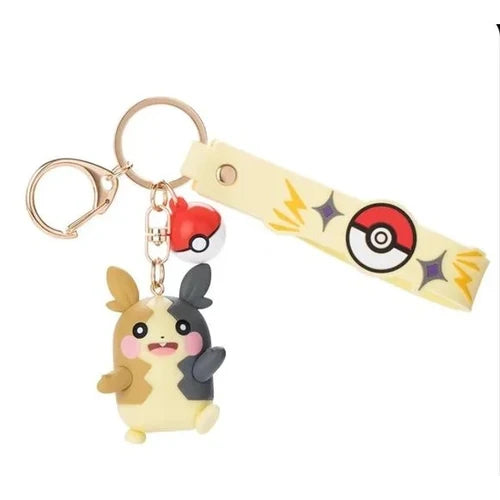 Pokemon Morpeko Keychain with Pokeball