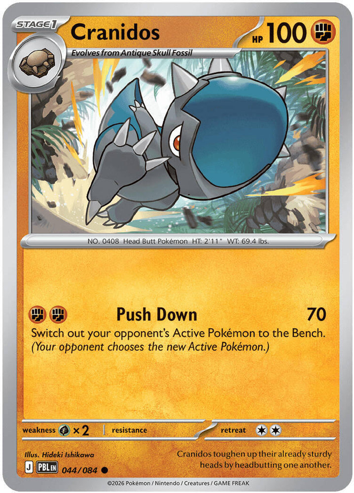 Cranidos (044/084) [Mega Evolution: Pitch Black]