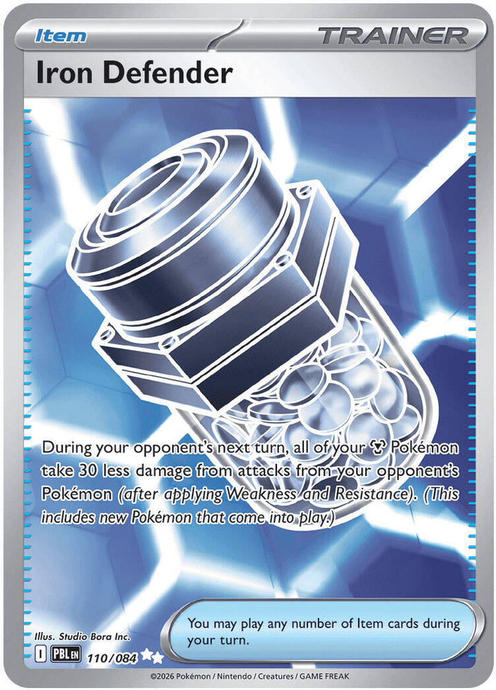 Iron Defender (110/084) [Mega Evolution: Pitch Black]