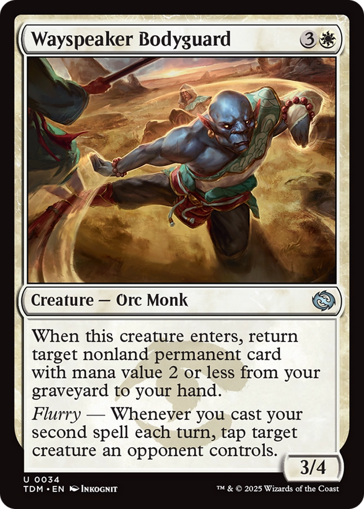 Wayspeaker Bodyguard [Tarkir: Dragonstorm] - Near Mint