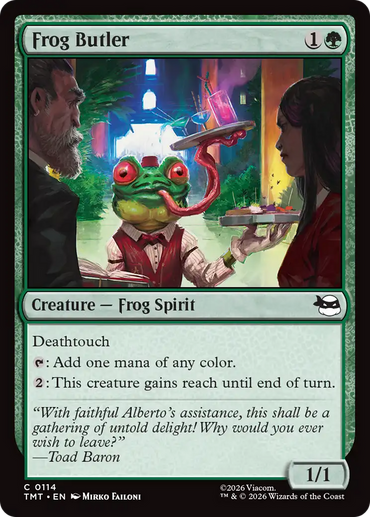 Frog Butler [Teenage Mutant Ninja Turtles]
