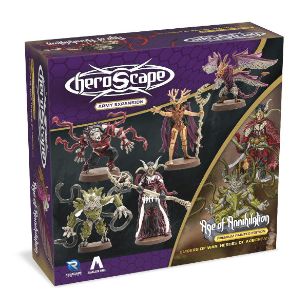 Heroscape: Heroes of Arboreas Army Expansion (Premium Painted)