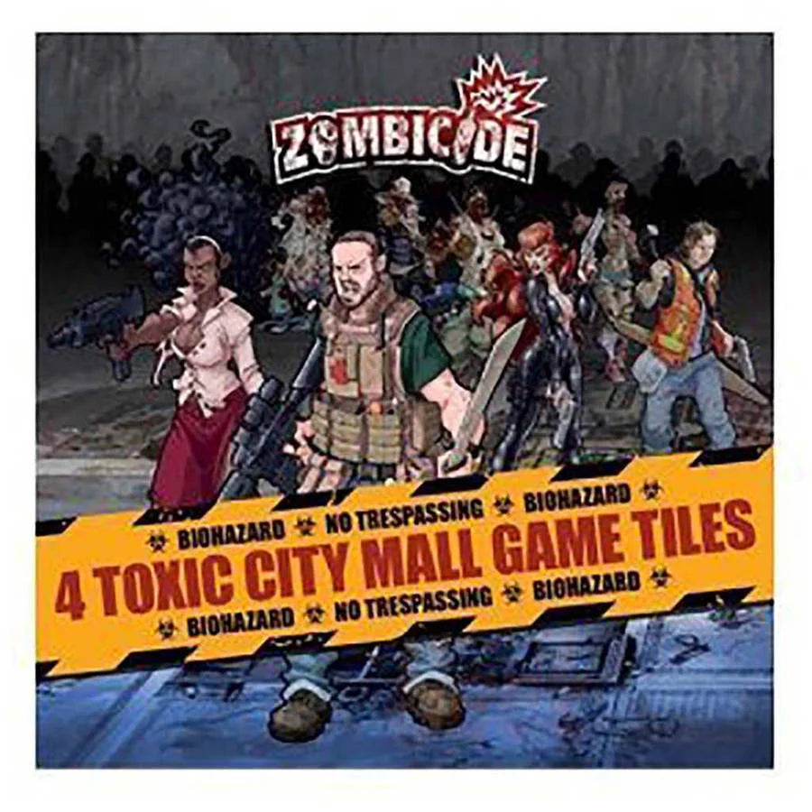 Zombicide 4 Toxic Mall Tiles