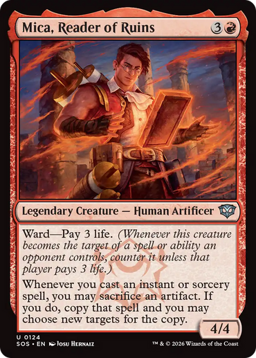 Mica, Reader of Ruins [Secrets of Strixhaven]