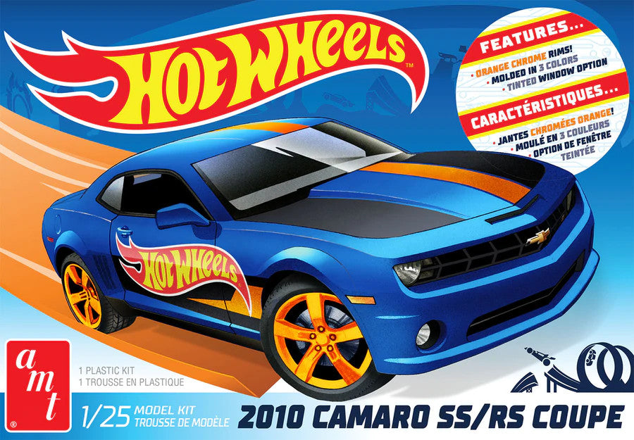 AMT 1255M 1/25 2010 Chevy Camaro Hot Wheels Model Kit