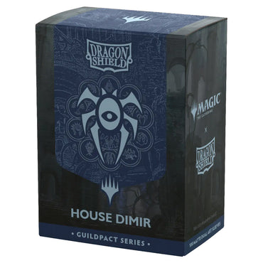 Deck Protector: Art: Dual Matte: Magic the Gathering: House Dimir (100)