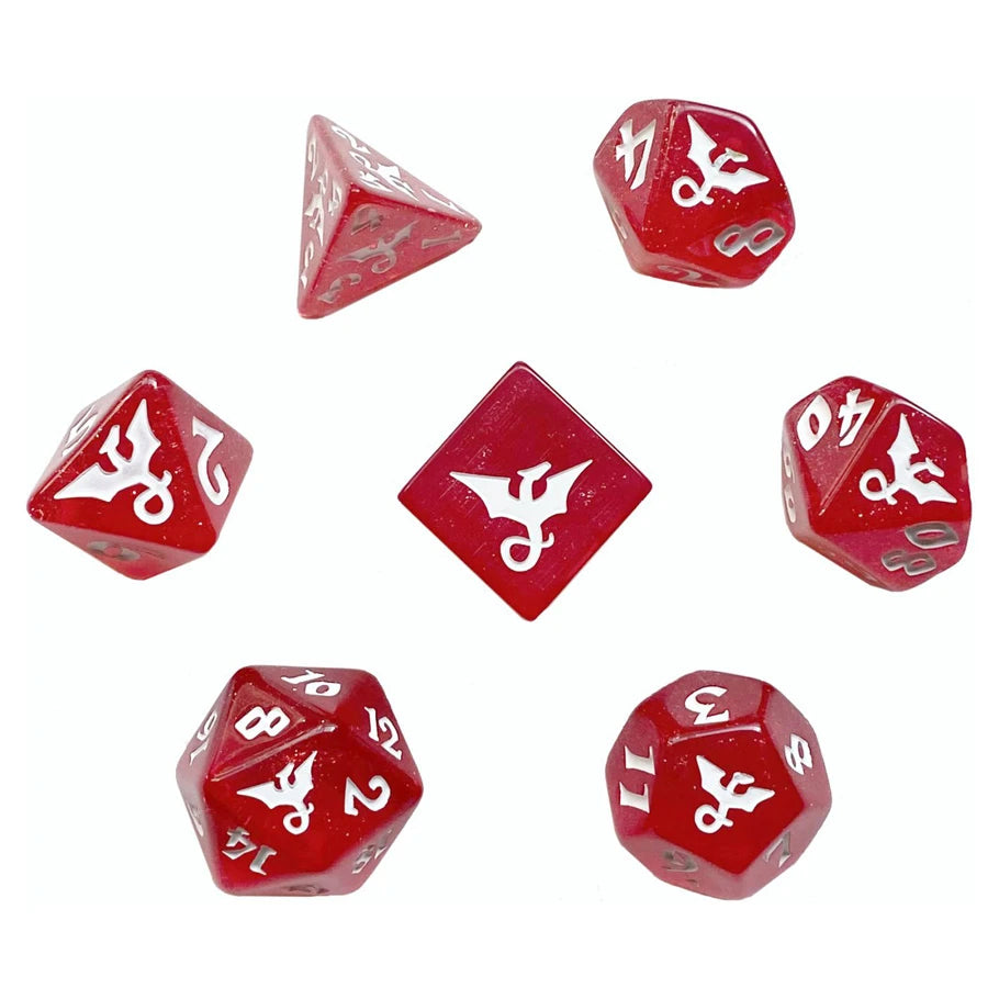 7-Set Glitter: Dragon: Sparklefury