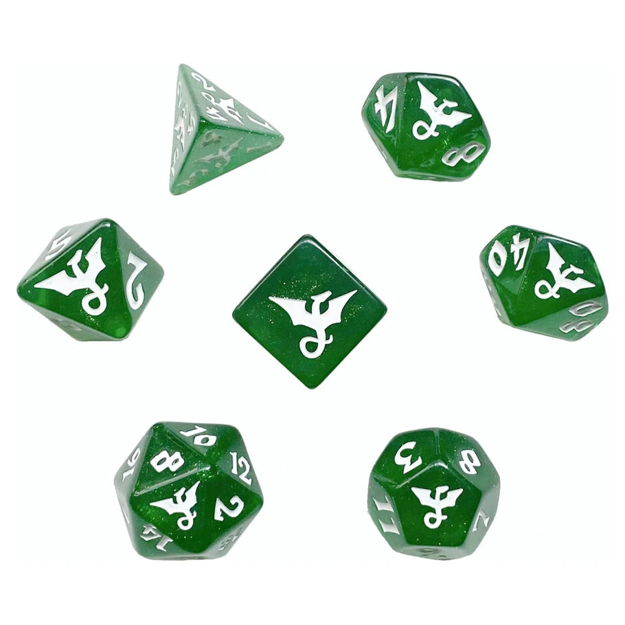 7-Set Glitter: Dragon: Veridius