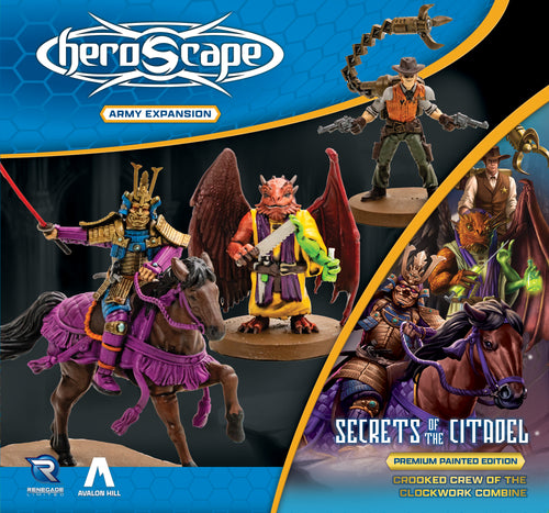 Heroscape: Crooked Crew of the Clockwork Combine Army Expansion Painted
