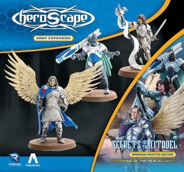 Heroscape: Paragons of the New Alliance Army Expansion Painted
