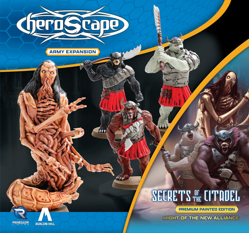 Heroscape: Might of the New Alliance Army Expansion Painted