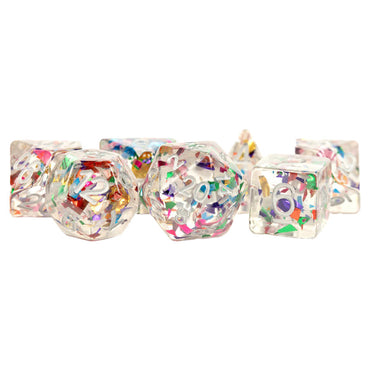 7-Set: 16mm: Rainbow Foil
