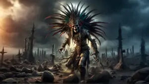PathotNecromancer Playmat - Mictlanticuhtli