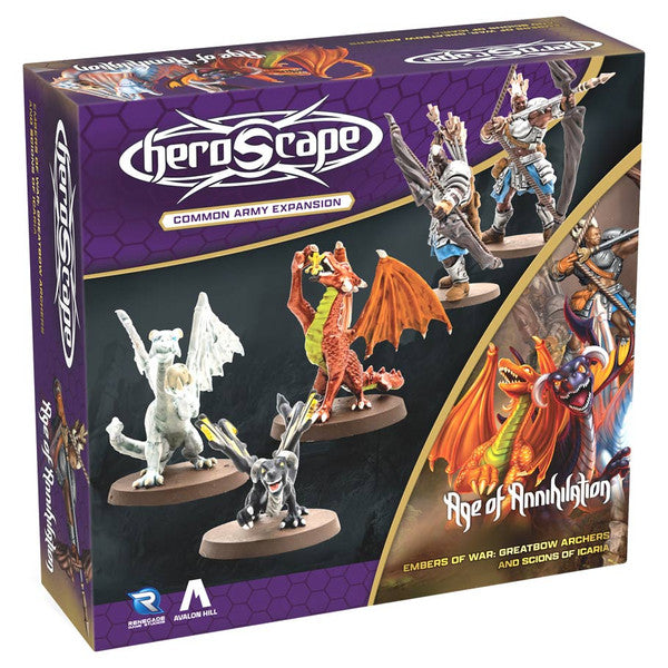 Heroscape Greatbow Archers and Scions of Icaria