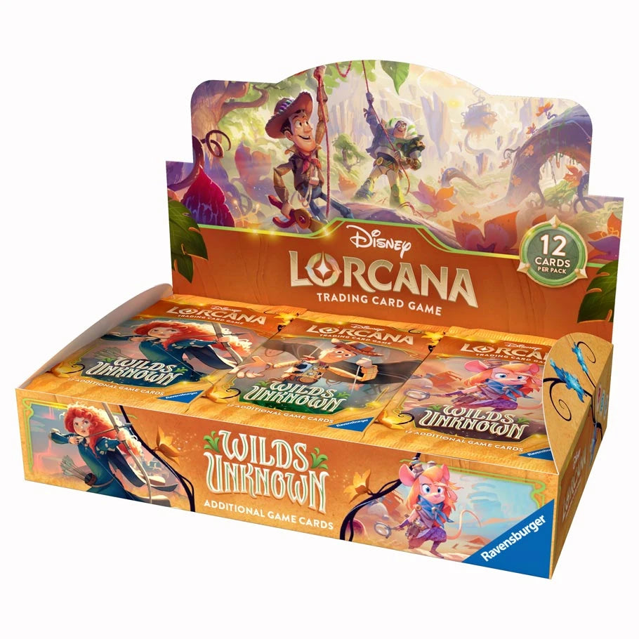 Disney Lorcana: Set 12: Wilds Unknown Booster Display